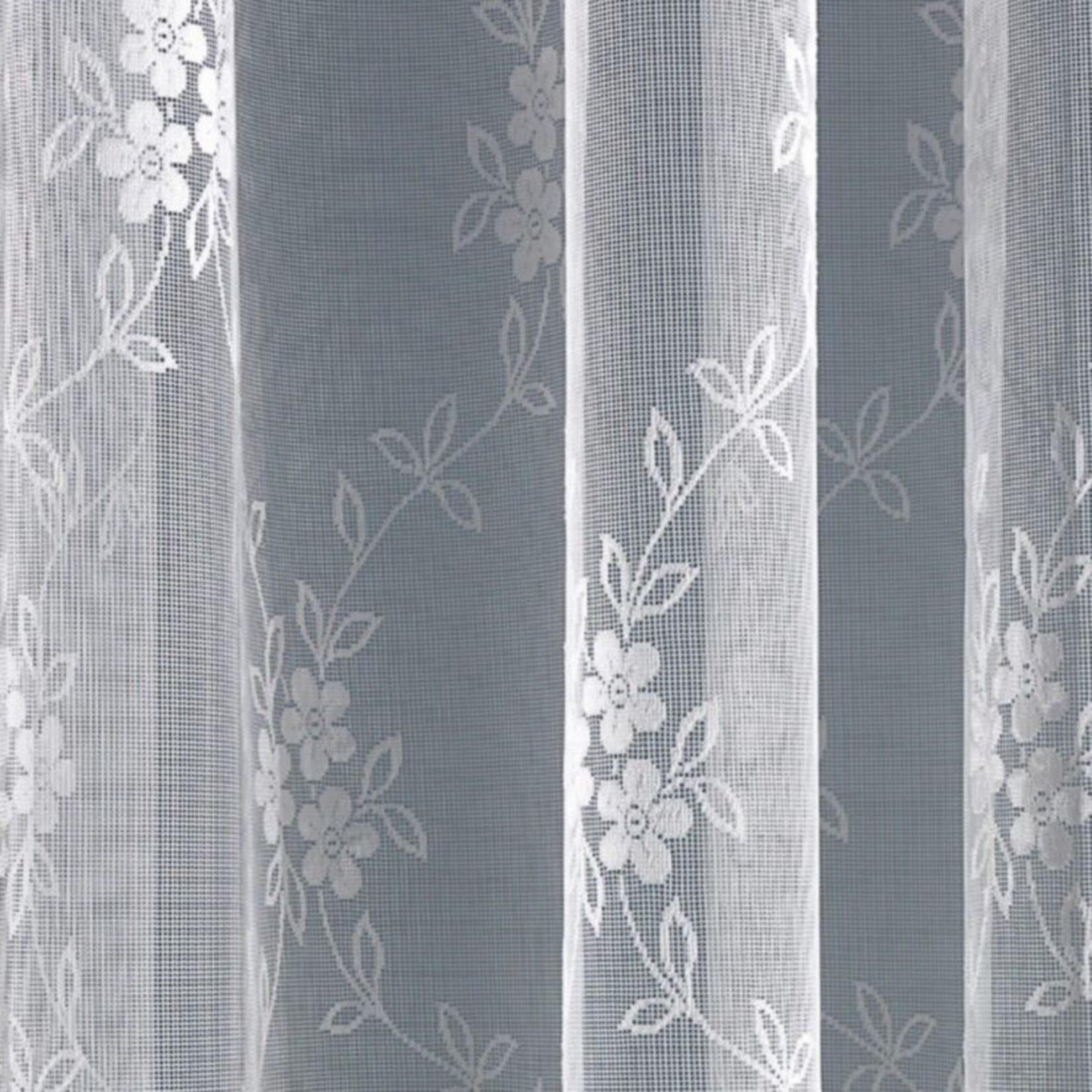 2x My Home Gardine mit Blumenabschluss -175x160cm