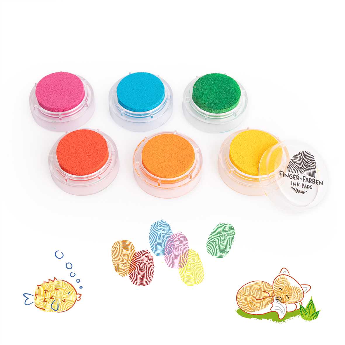 Fingerstempel 6er Turm