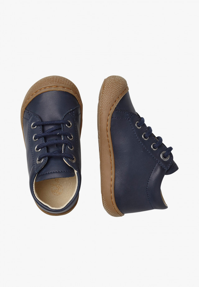NATURINO COCOONLauflernschuhe aus Nappaleder, Blau