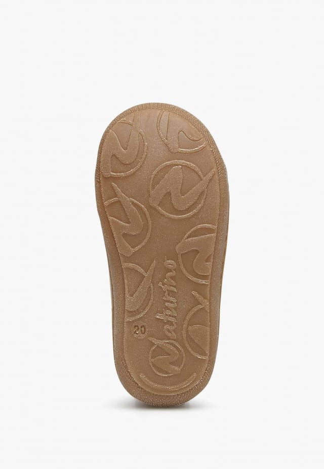 NATURINO COCOONLauflernschuhe aus Nappaleder, Taupe