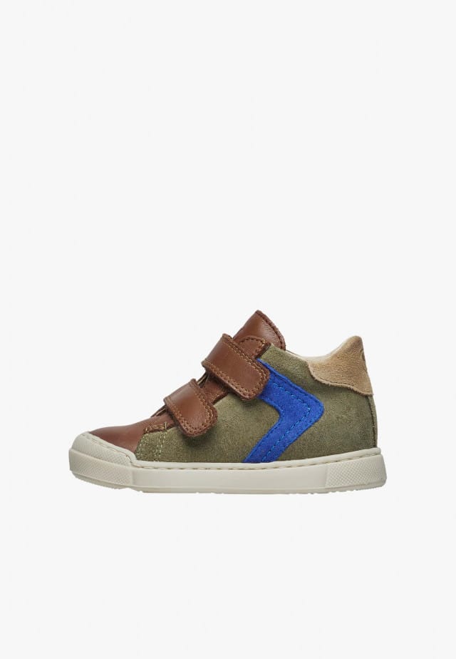 NATURINO HEIST VLSneakers aus Leder und Veloursleder, Militärgrün