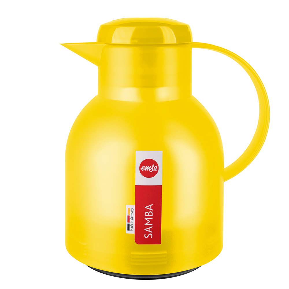 SAMBA Isolierkanne 1,0 L, Quick Press Verschluss