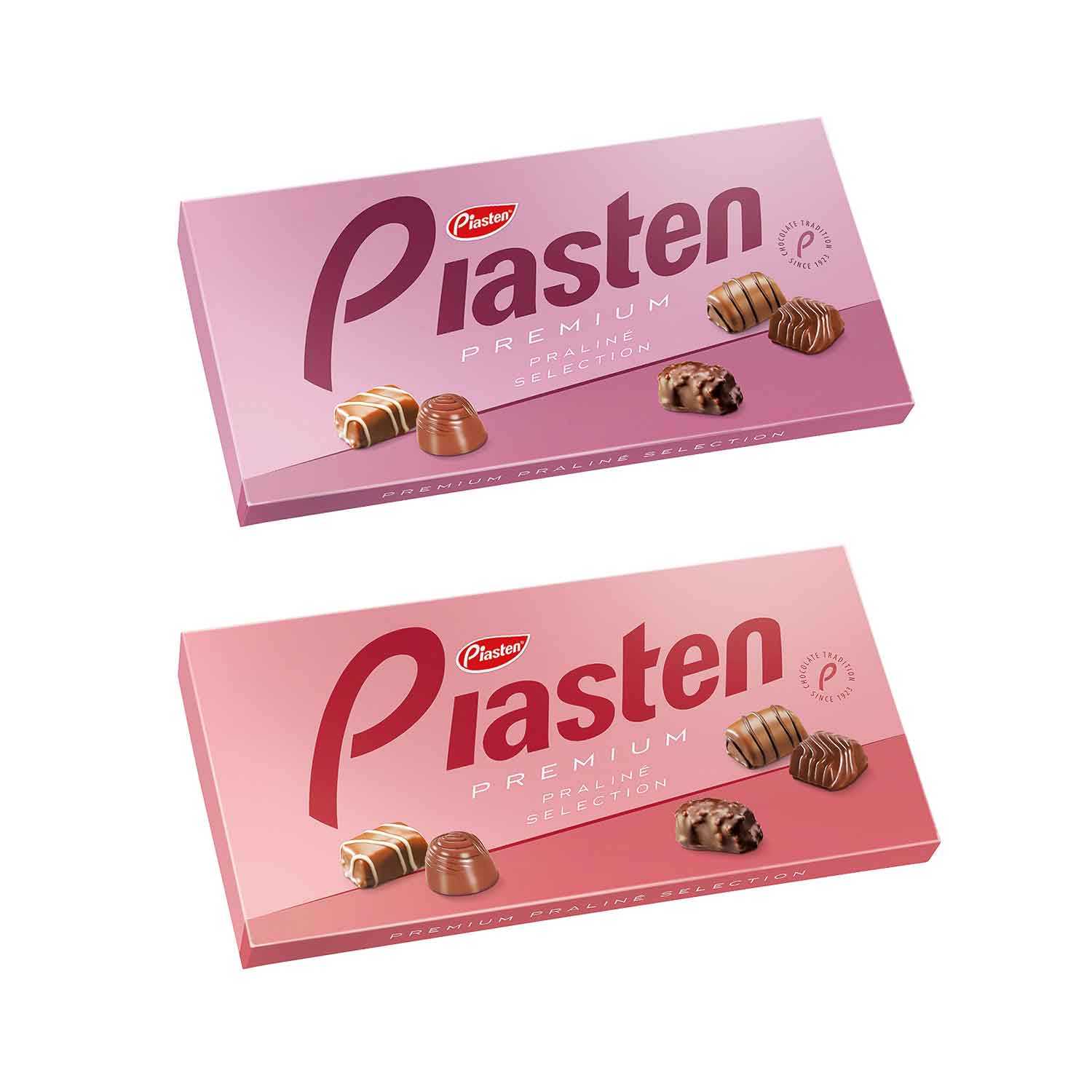 Piasten Premium Pralinen-Mischung 400 g versch. Designs