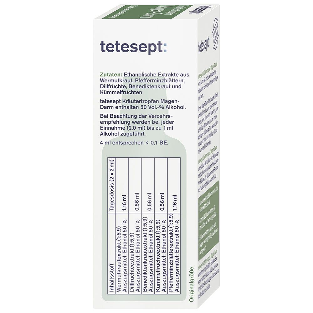 tetesept® Kräutertropfen Magen-Darm