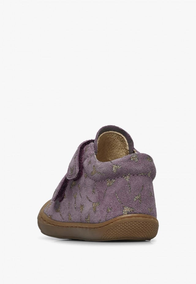 NATURINO COCOON VLLauflernschuhe aus Veloursleder, Violett