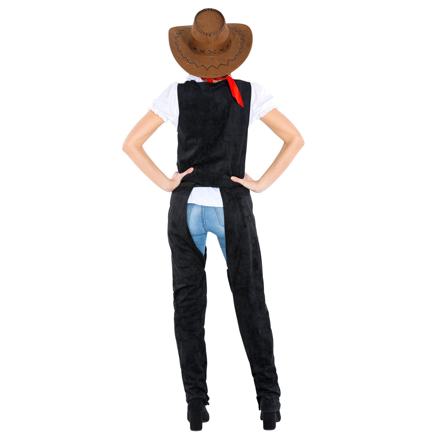 tectake® Frauenkostüm Cowgirl wild Amber
