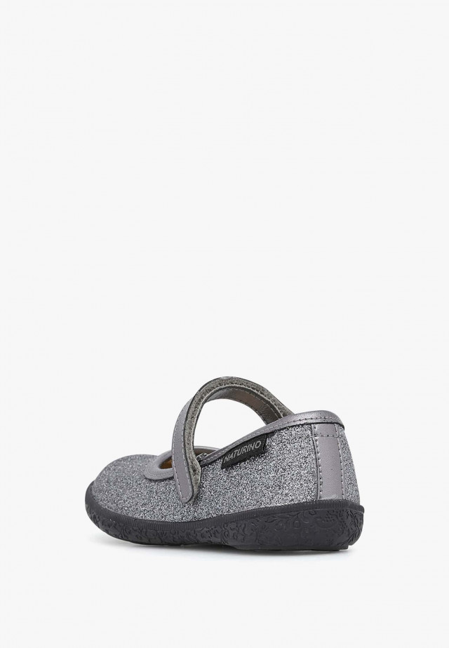 NATURINO PAVIABallerinas mit Riemchen, Silber