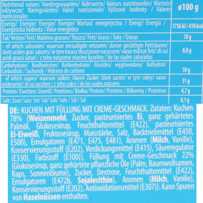 Spongiez Golden, 5er Pack, 5x40g von Cravings