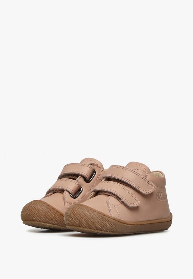 NATURINO COCOON VLLauflernschuhe aus Nappaleder, Puderrosa