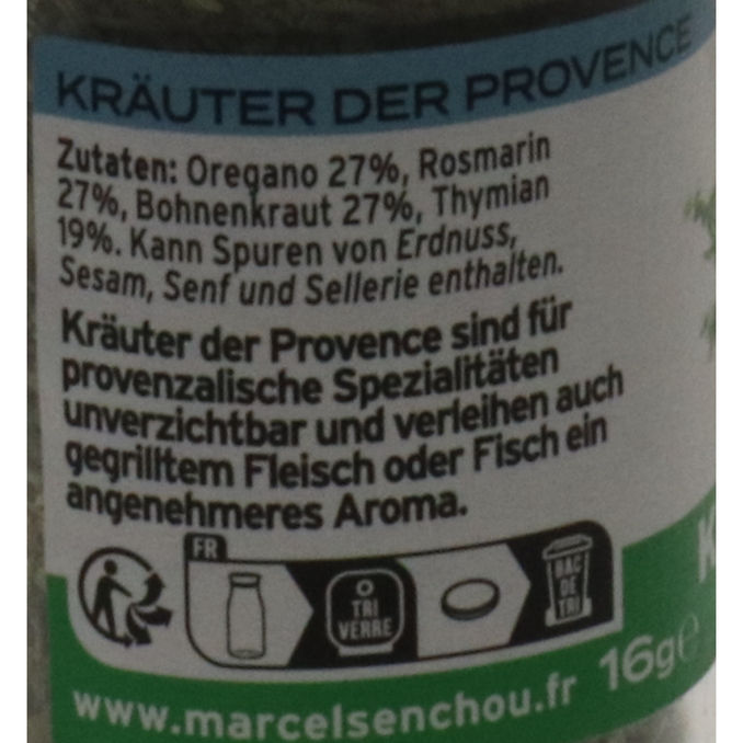 Kräuter der Provence, 16g von Marcel Senchou