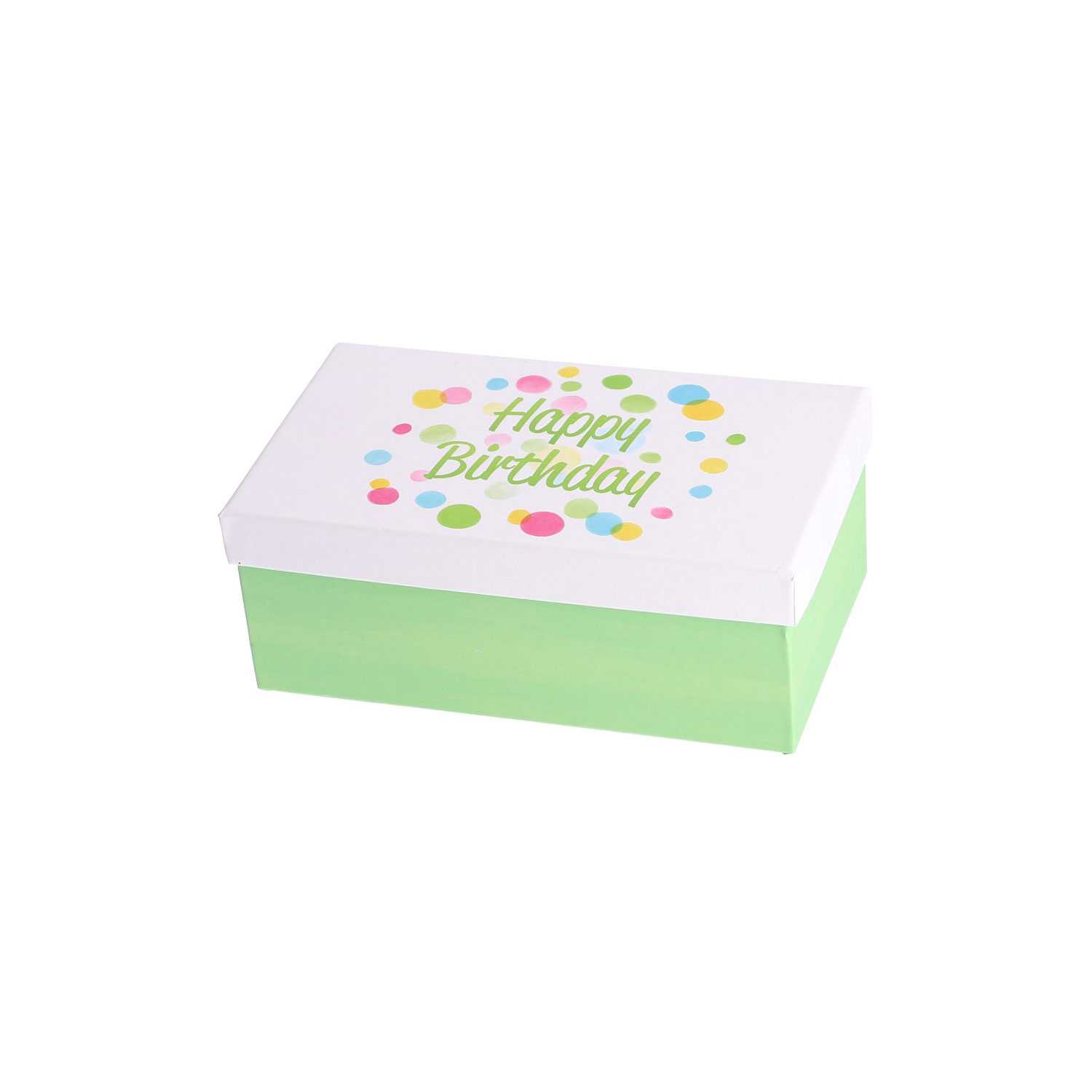 Geschenkbox Greetings, Größe 1, sortiert