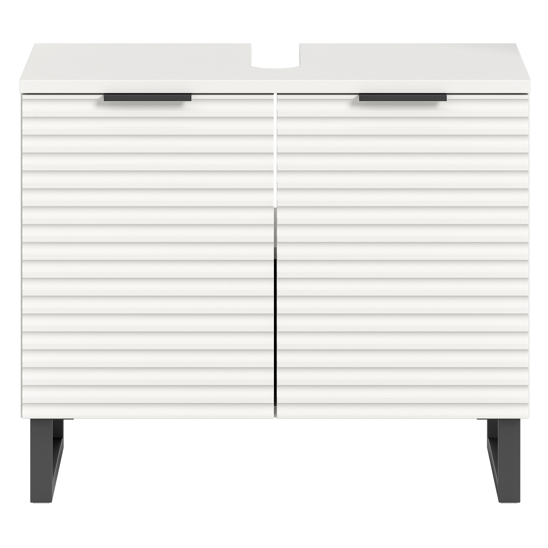 Waschbeckenunterschrank RIFF - weiß - 70 cm