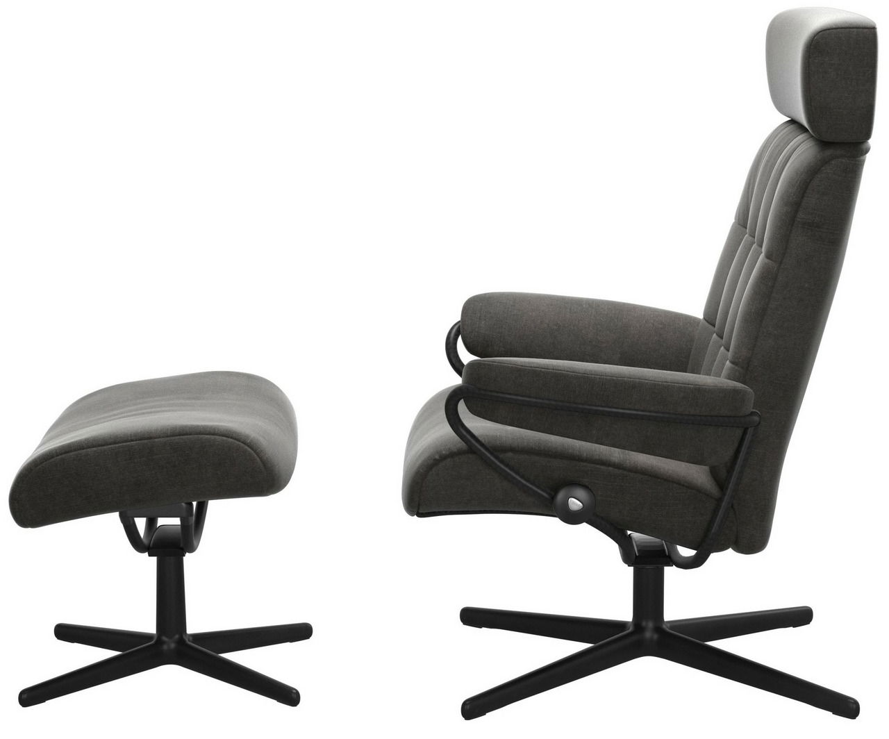 Stressless Einzelsesselset (m.Kopfstütze) LONDON