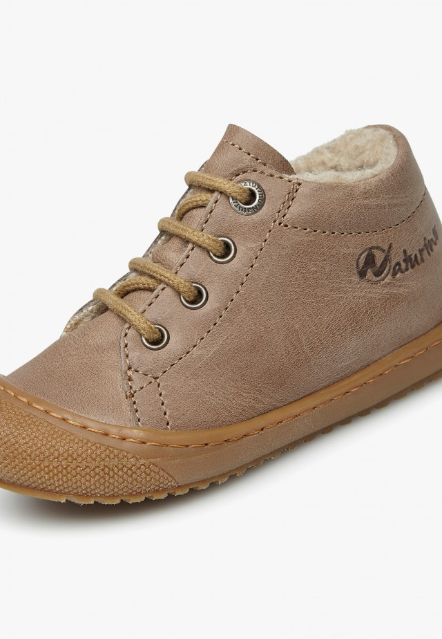 NATURINO RACOONLauflernschuhe mit Wollfutter, Braun