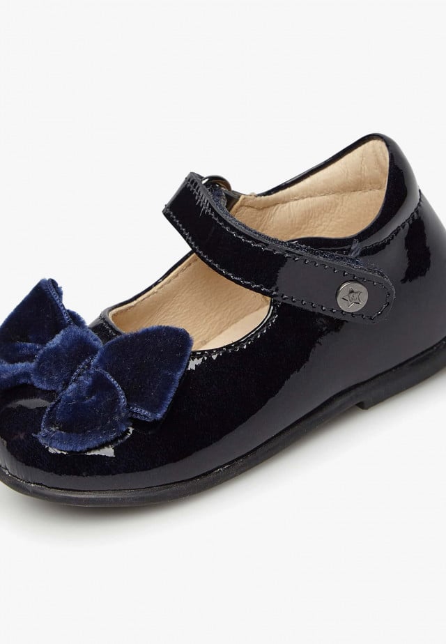 NATURINO ARABESQUEBallerinas aus Lackleder, Blau