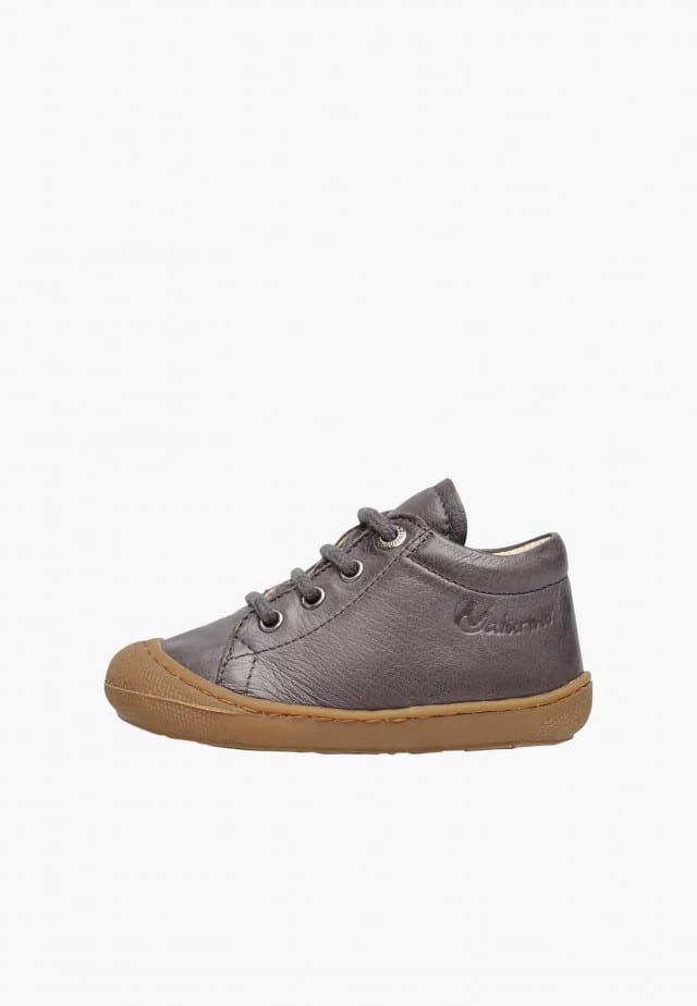 NATURINO COCOONLauflernschuhe aus Nappaleder, Grau