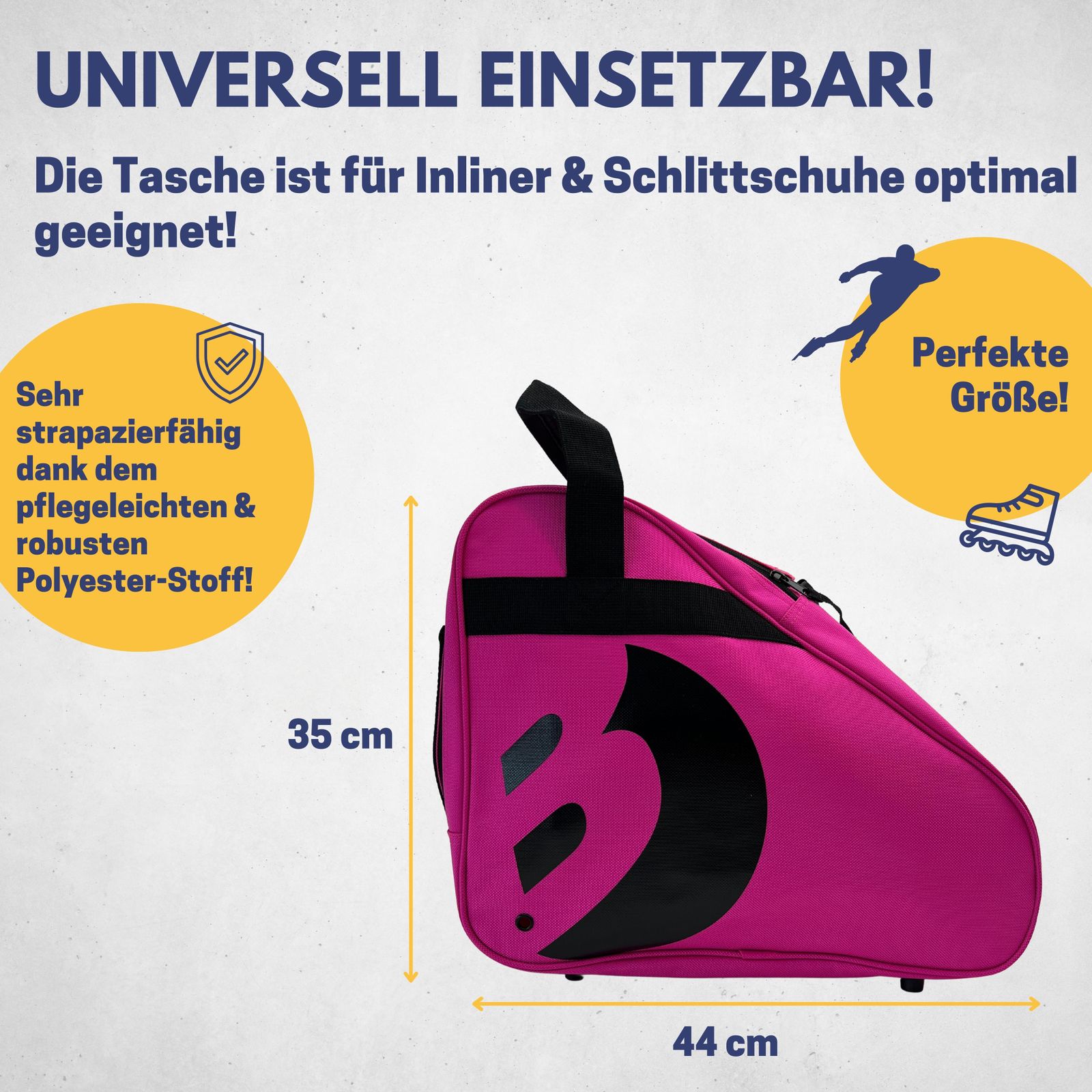 Tasche für Inlineskates & Schlittschuhe