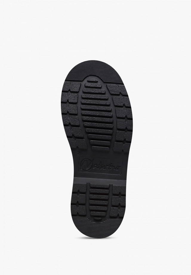NATURINO BARNETT 2Stiefeletten aus Leder, Schwarz