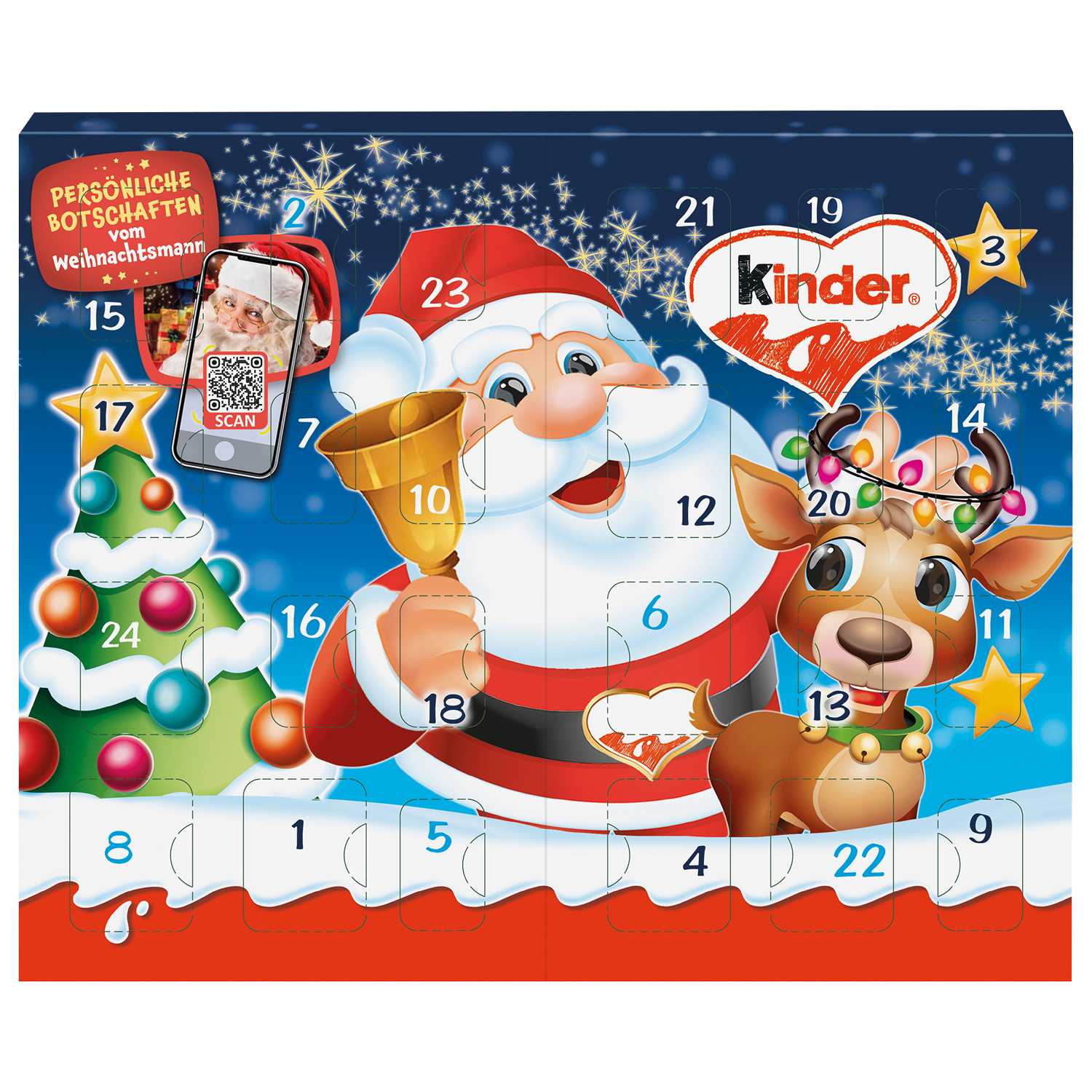 Ferrero Kinder Tisch- Adventskalender 113g