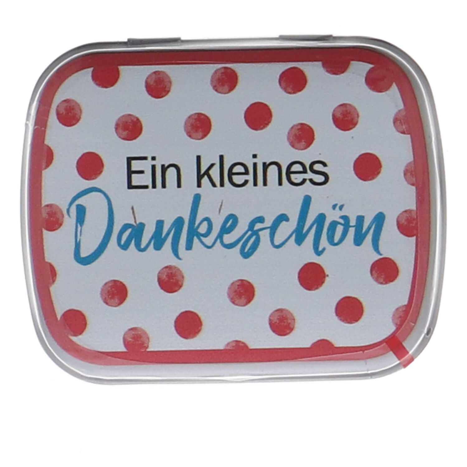 Pfefferminz-Pillen Das Glück…, in Metalldose