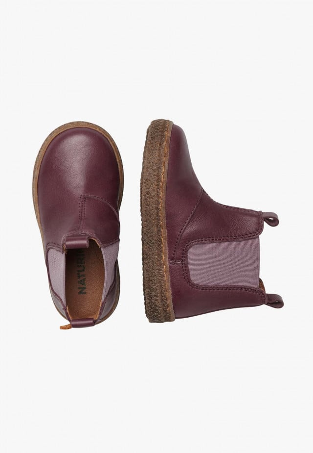 NATURINO FIGUSCasual Chelsea Boots, Dunkelrot