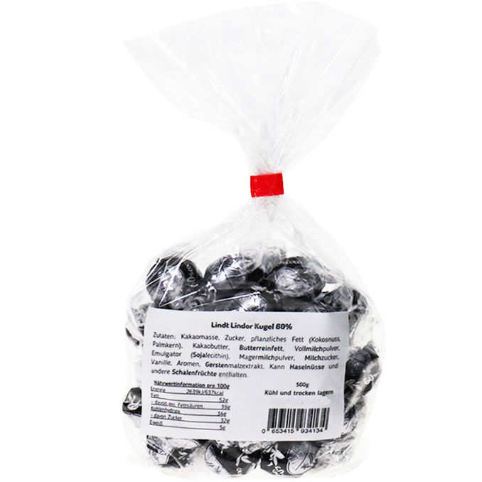 Lindor Kugeln 60% Kakao, 500g von Lindt