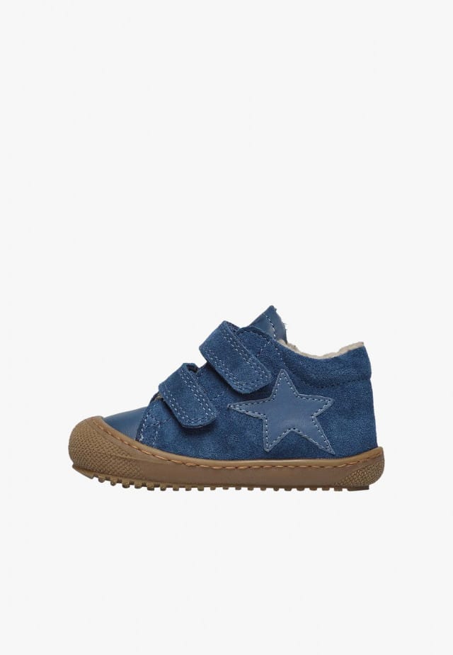 NATURINO KOLDE 2 VLLauflernschuhe aus Leder und Veloursleder, Blau