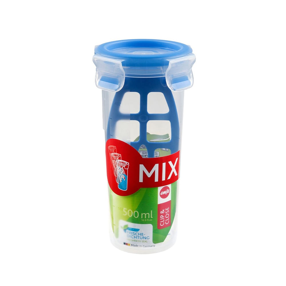 CLIP & CLOSE Mixbecher, rund 0,5 L