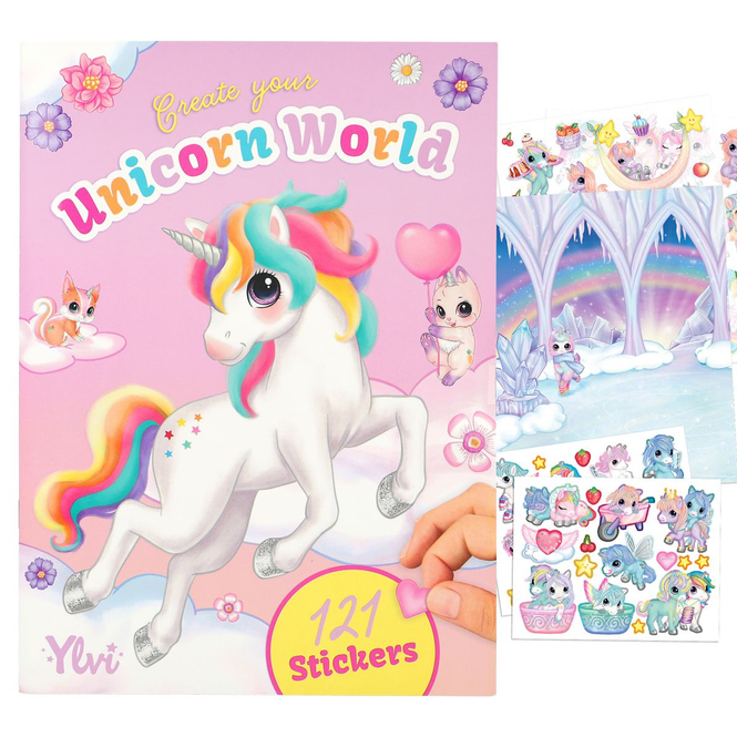 Create your Unicorn World - 121 Sticker