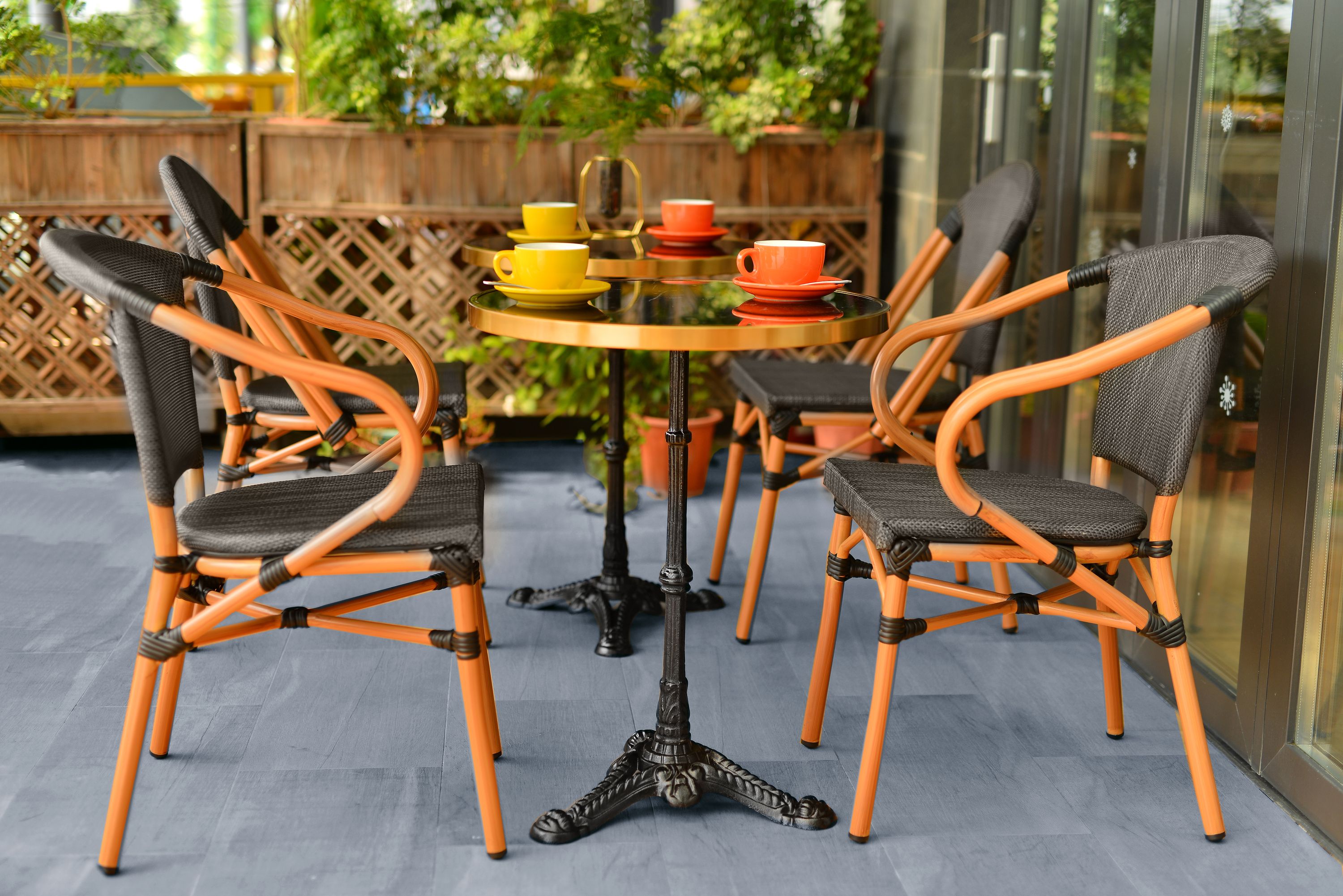 Beistelltisch Marmor Platte Gußeisen Couchtisch Sofatisch Wohnzimmer Tisch