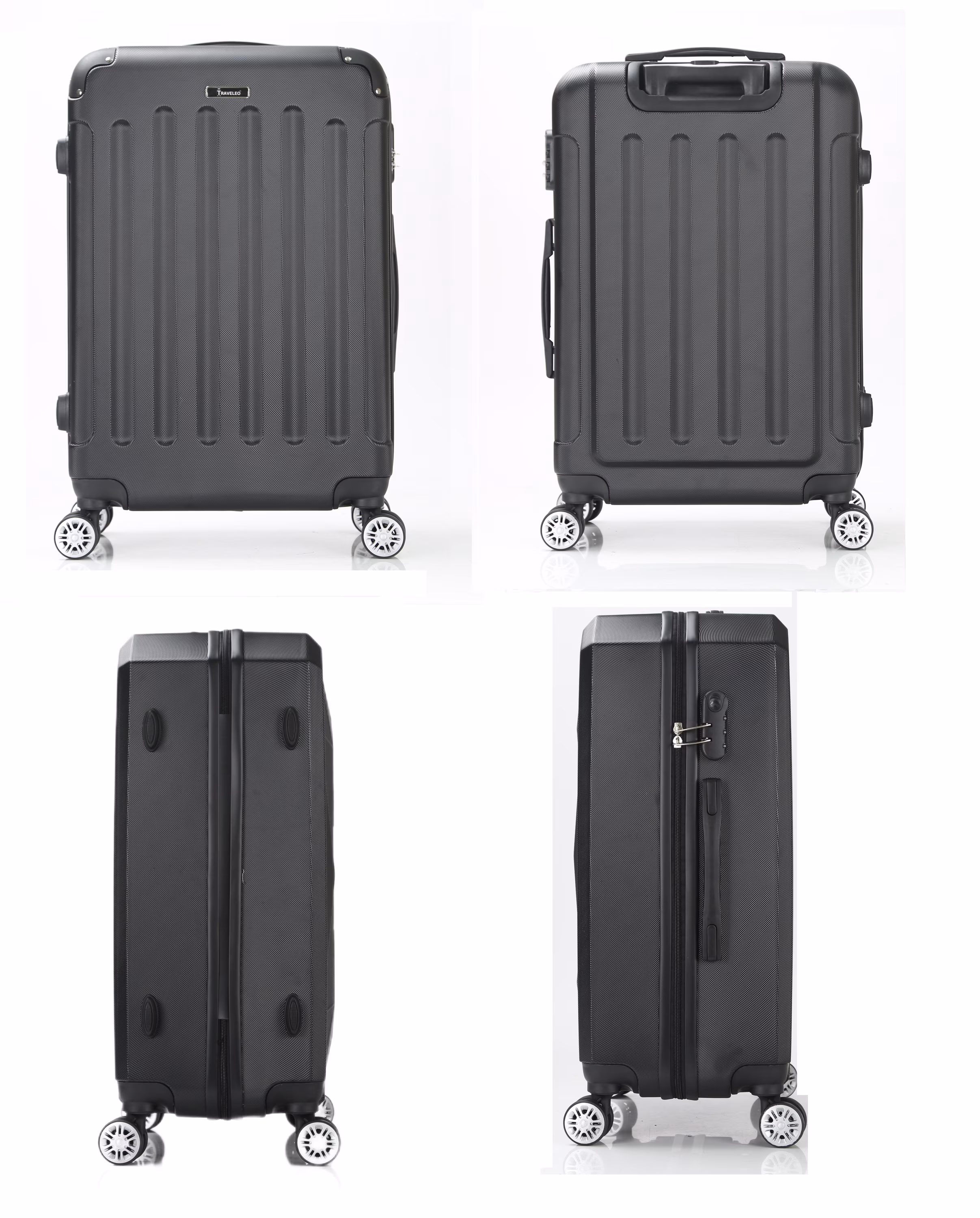 Reisekoffer Koffer 3 tlg Hartschale Trolley Set