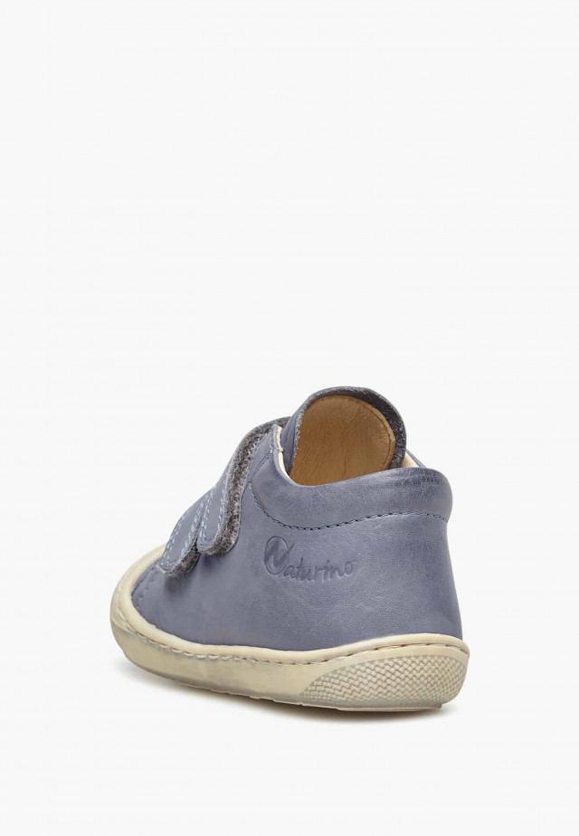 NATURINO COCOON VLLauflernschuhe aus Nappaleder, Kobaltblau