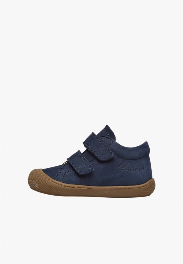 NATURINO COCOON VLLauflernschuhe aus Veloursleder, Marineblau
