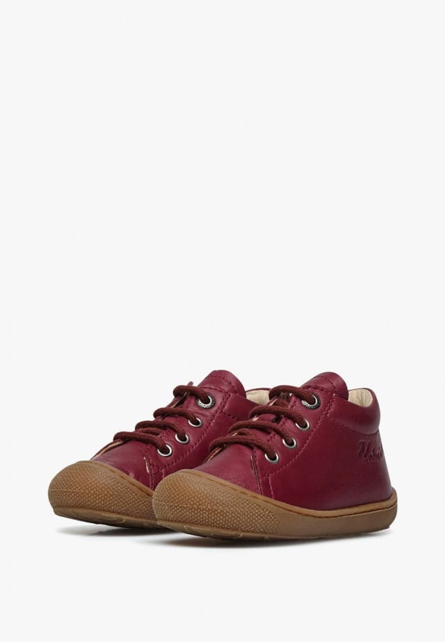 NATURINO COCOONLauflernschuhe aus Nappaleder, Bordeaux