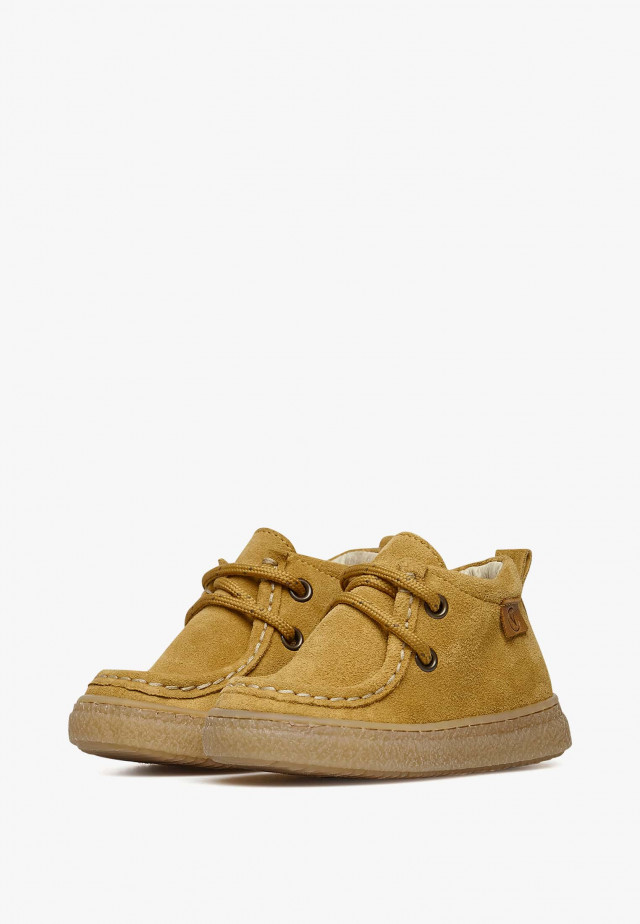 NATURINO KASDENSchuhe aus Veloursleder, Kürbis
