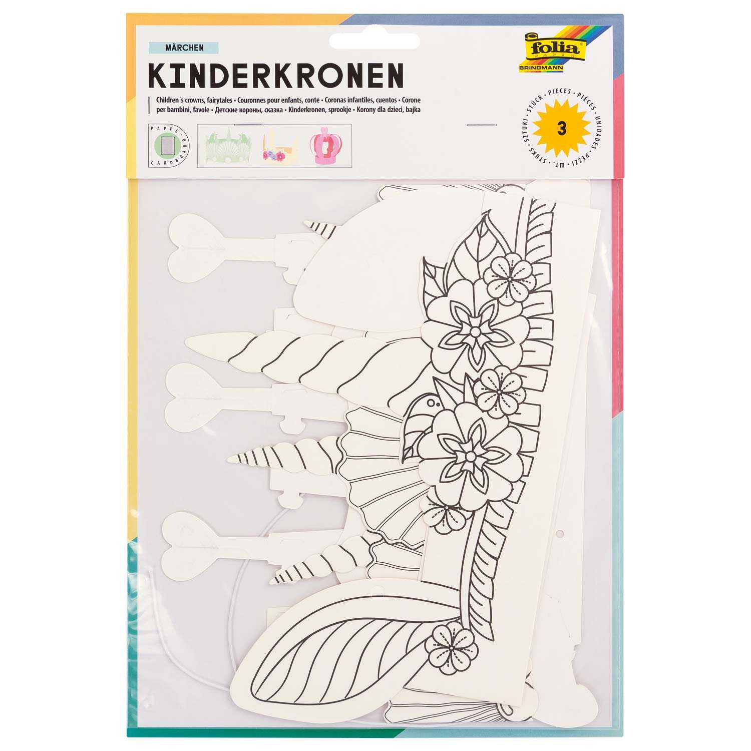 FOLIA Kindermasken 4fach