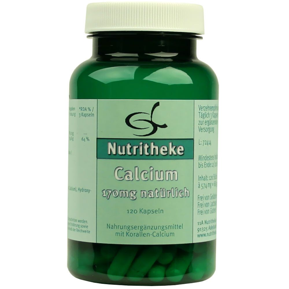 green line NUTRITHEKE Calcium 170 mg