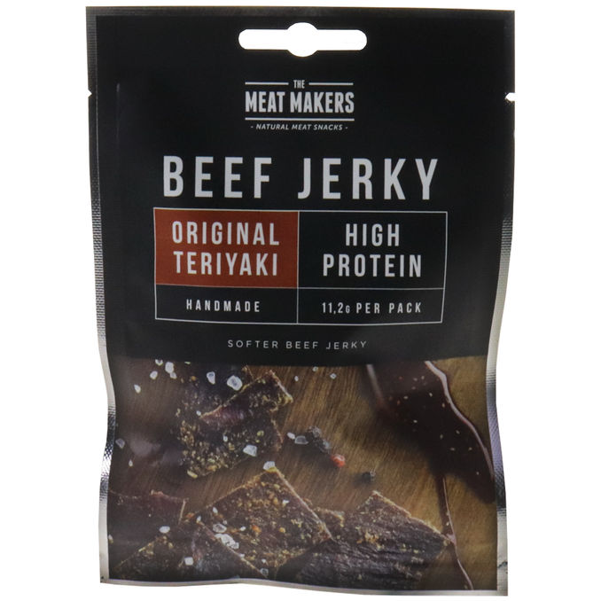 The Meat Makers Beef Jerky Original Teriyaki , 25g von The Meat Makers