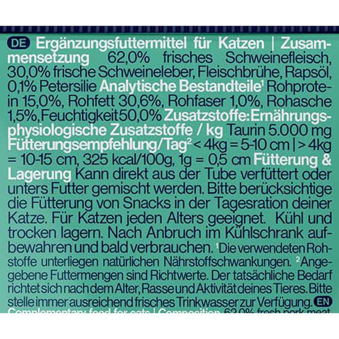 Katzensnack Leberpastete, 75g von Pets Deli
