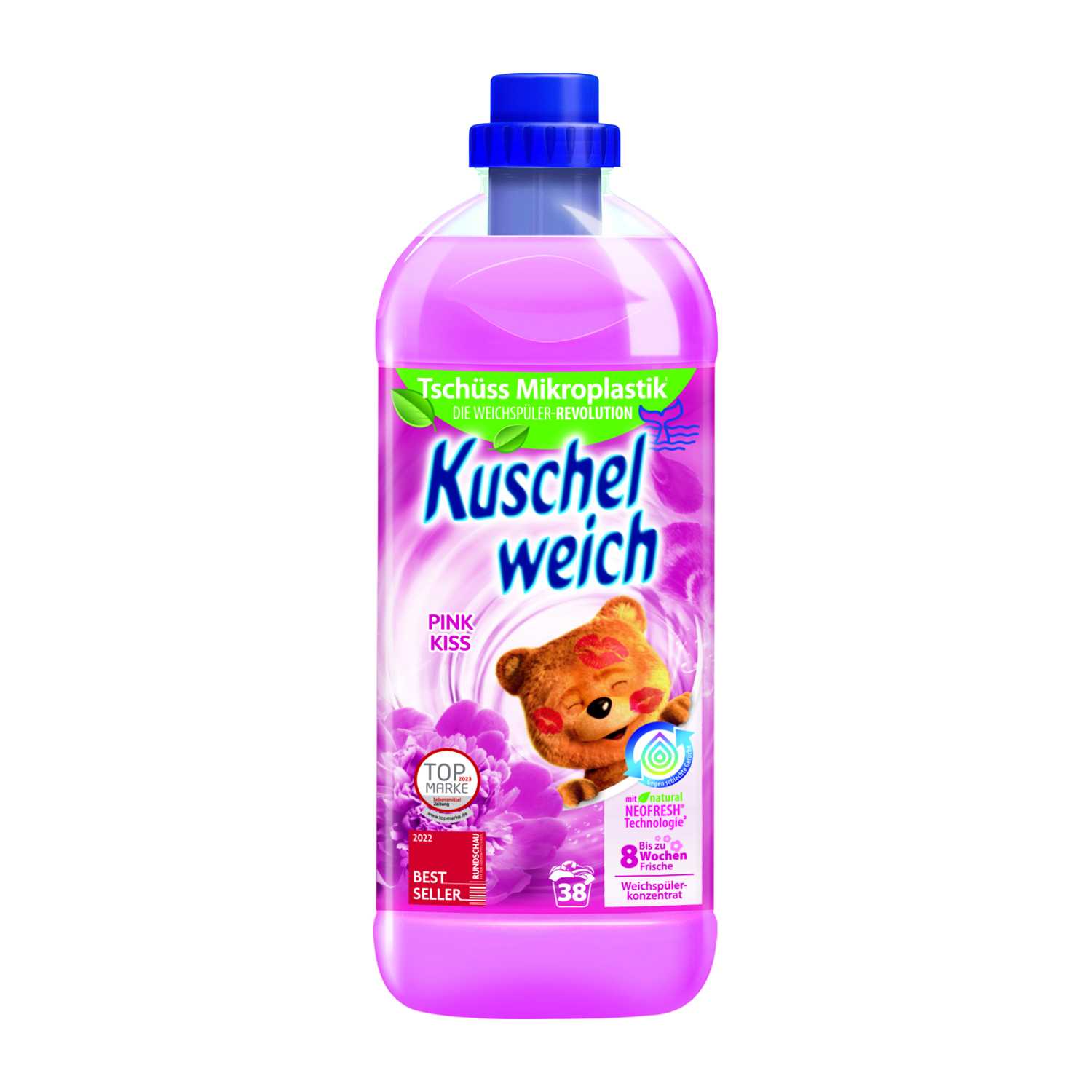 Kuschelweich Weichspüler Pink Kiss 1l 38WL