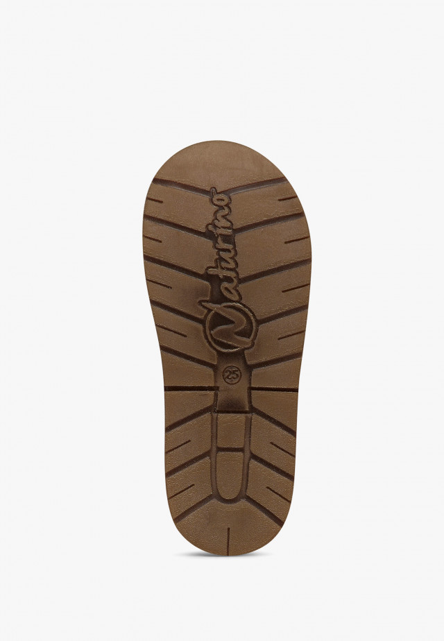NATURINO TEKE 3 WPWasserdichte Lauflernschuhe aus Leder und Veloursleder, Violett