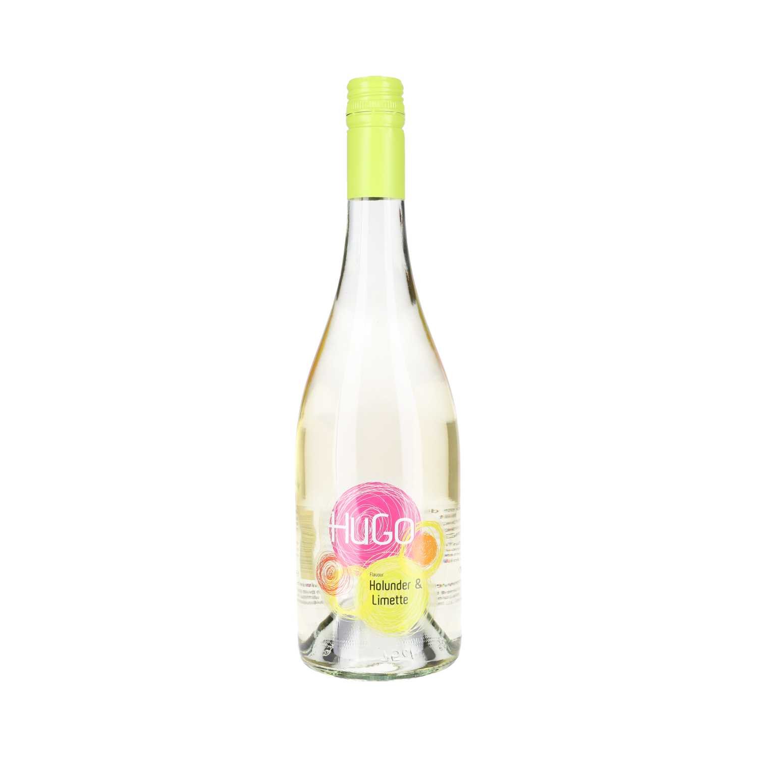 Weincocktail Hugo Holunder Limette