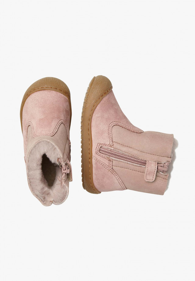 NATURINO COZY HUGStiefeletten mit Wollfutter, Rosa