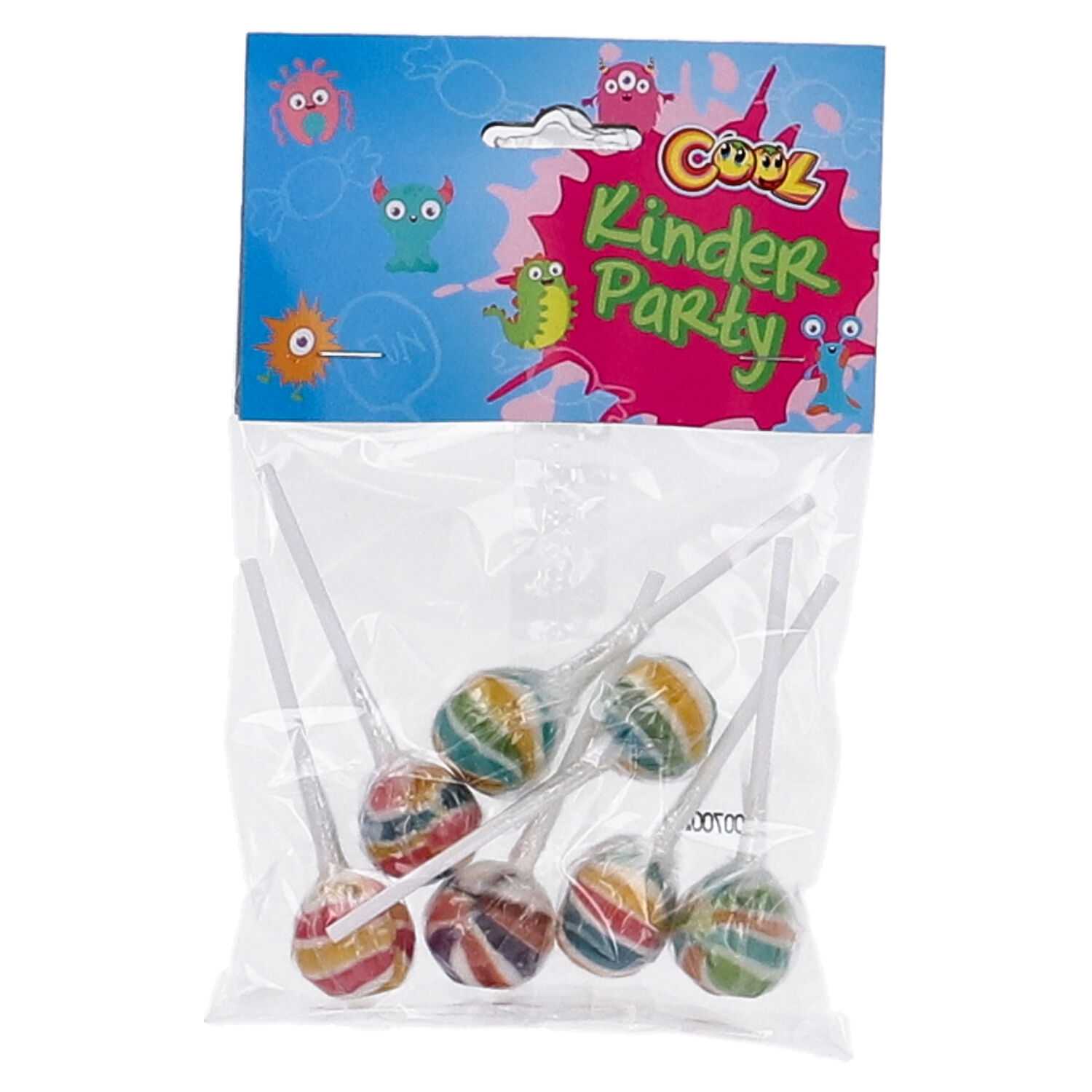 Lolly rund Kinderparty