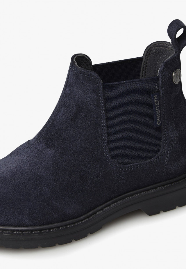 NATURINO PICCADILLYChelsea-Boots aus Veloursleder, Blau