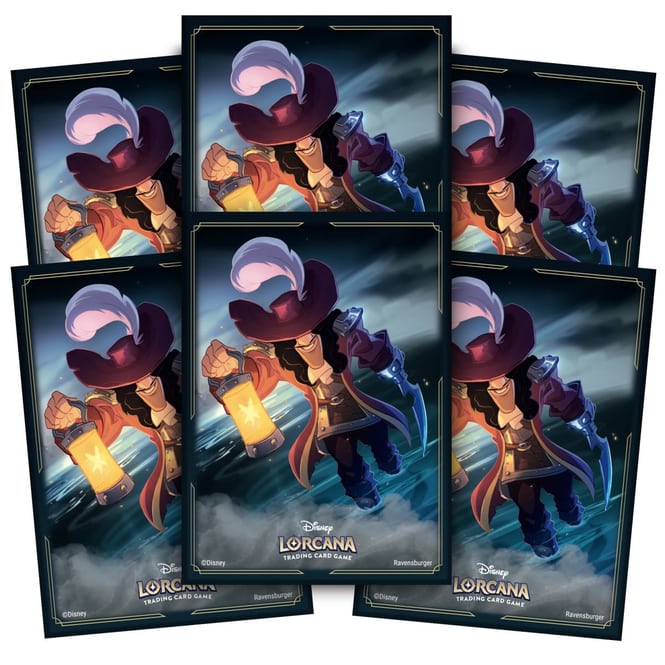 Disney Lorcana Trading Card Game - Das Erste Kapitel - Kartenhüllen Captain Hook