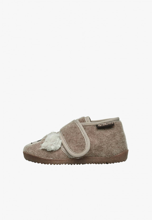 NATURINO BIDAIMHausschuhe aus Stoff, Beige
