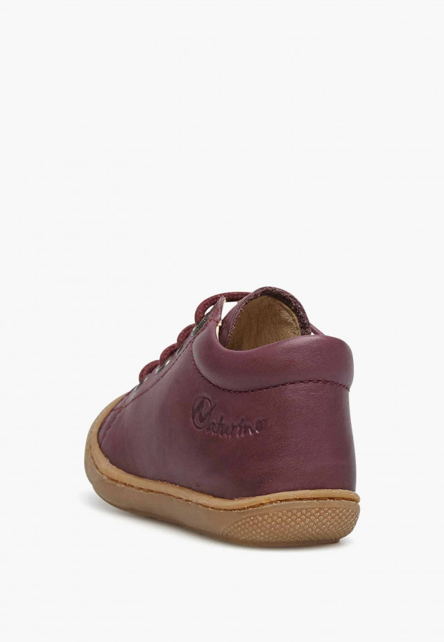 NATURINO COCOONLauflernschuhe aus Nappaleder, Violett