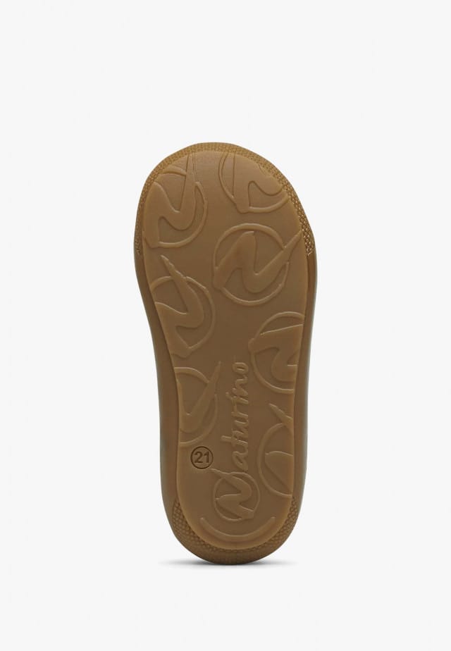 NATURINO COCOONLauflernschuhe aus Veloursleder, Orange