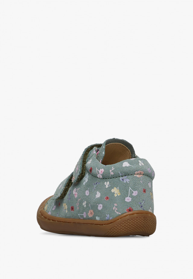 NATURINO COCOON VLLauflernschuhe aus Veloursleder, Salbei